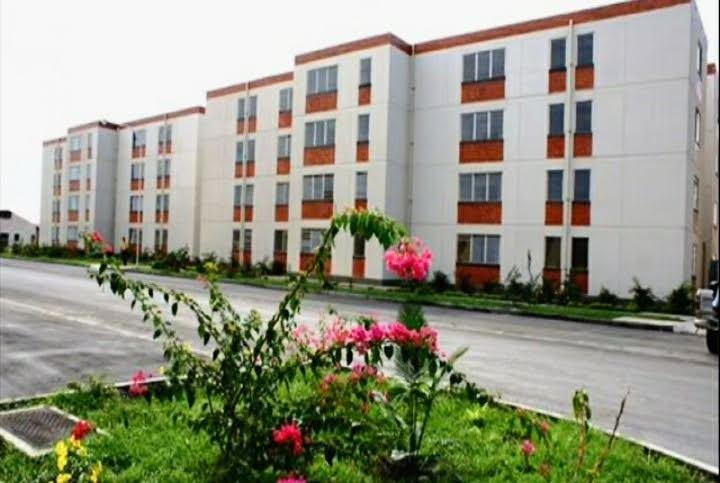 Edificios de vivienda terminados